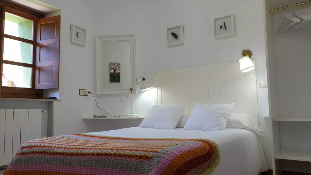Habitación de la casa rural